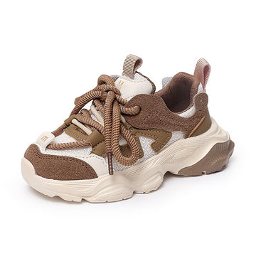 Girls Fashion Sneakers Kids Athletic Dad Shoes